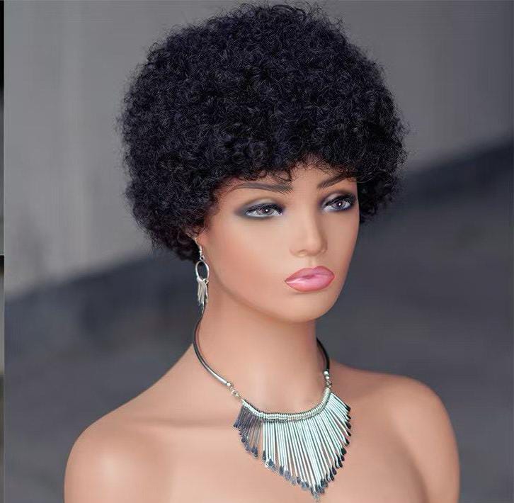 100% human hair afro